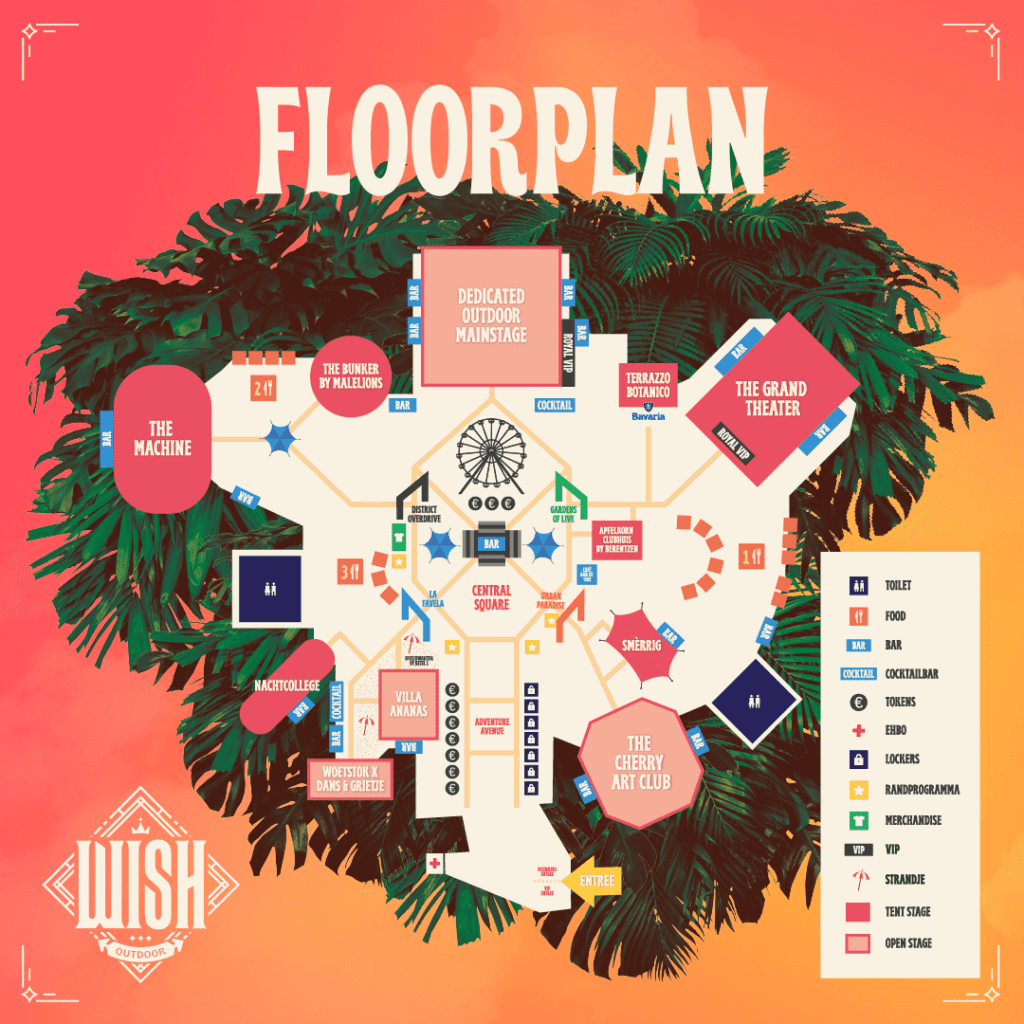 WiSH Outdoor 2025 Plattegrond