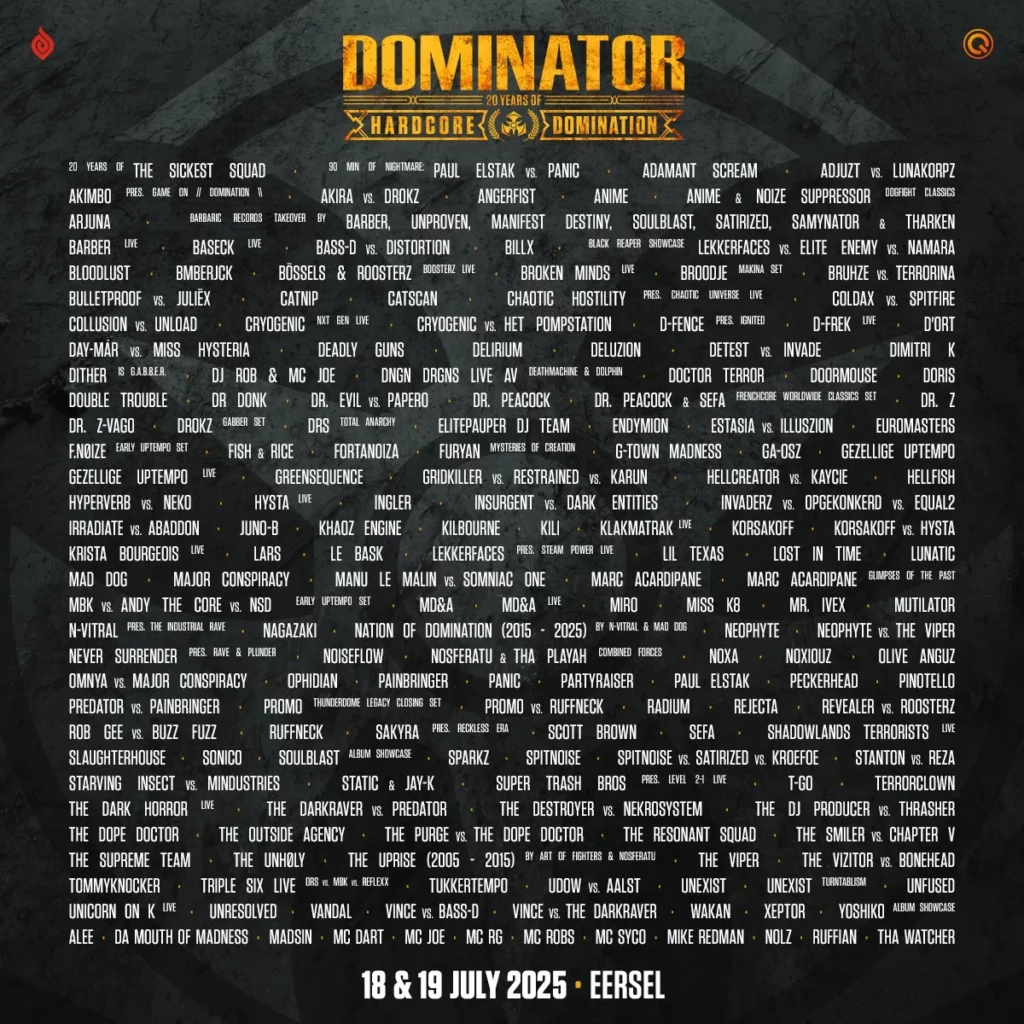 Dominator 2025 Poster
