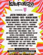 Lollapalooza Berlin 2025 Poster