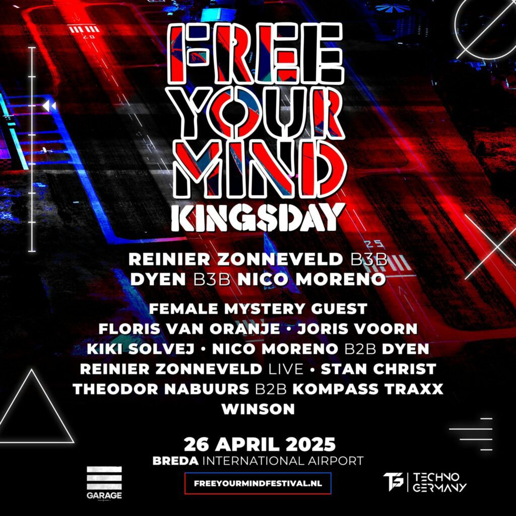 Free Your Mind Kingsday 2025 Poster