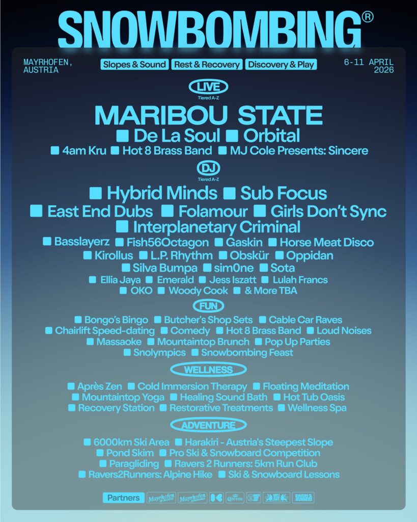 Snowbombing 2026 Poster