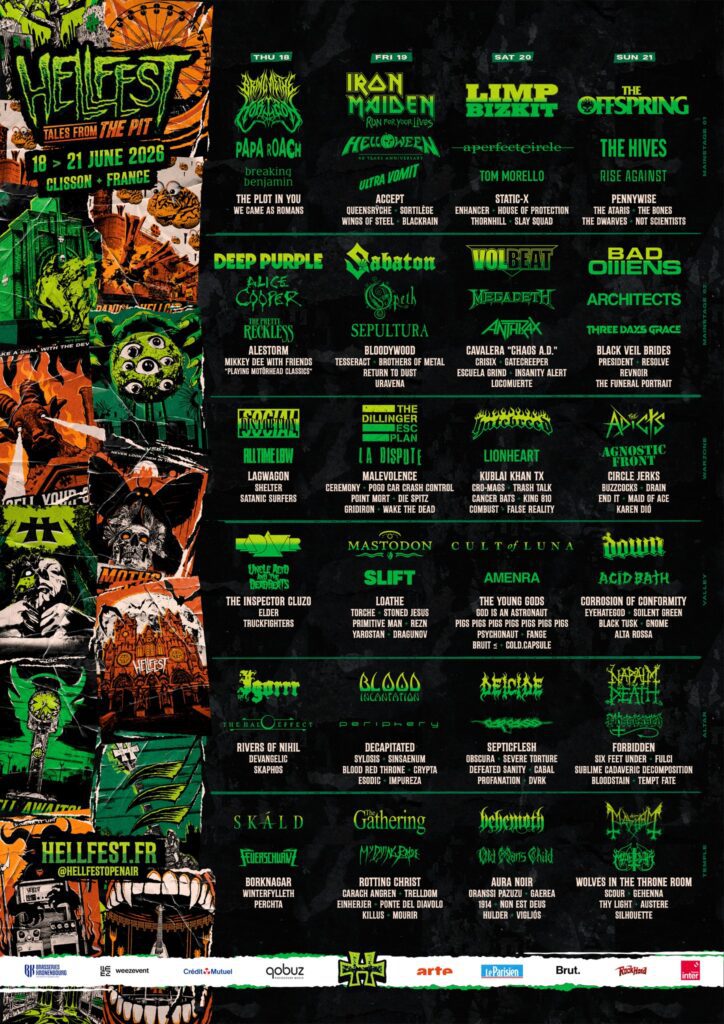 Hellfest 2026 Poster