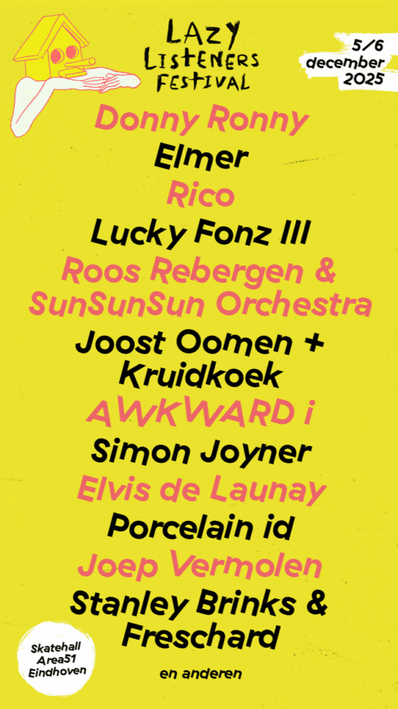 Lazy Listeners Festival 2025 Poster