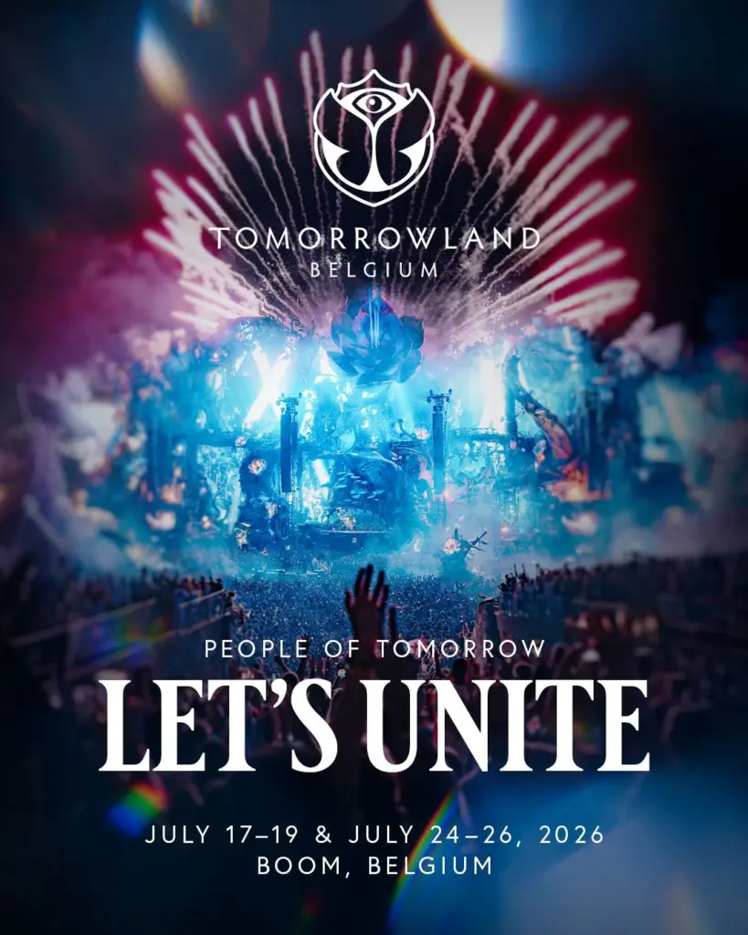 Tomorrowland Belgium 2026 Poster
