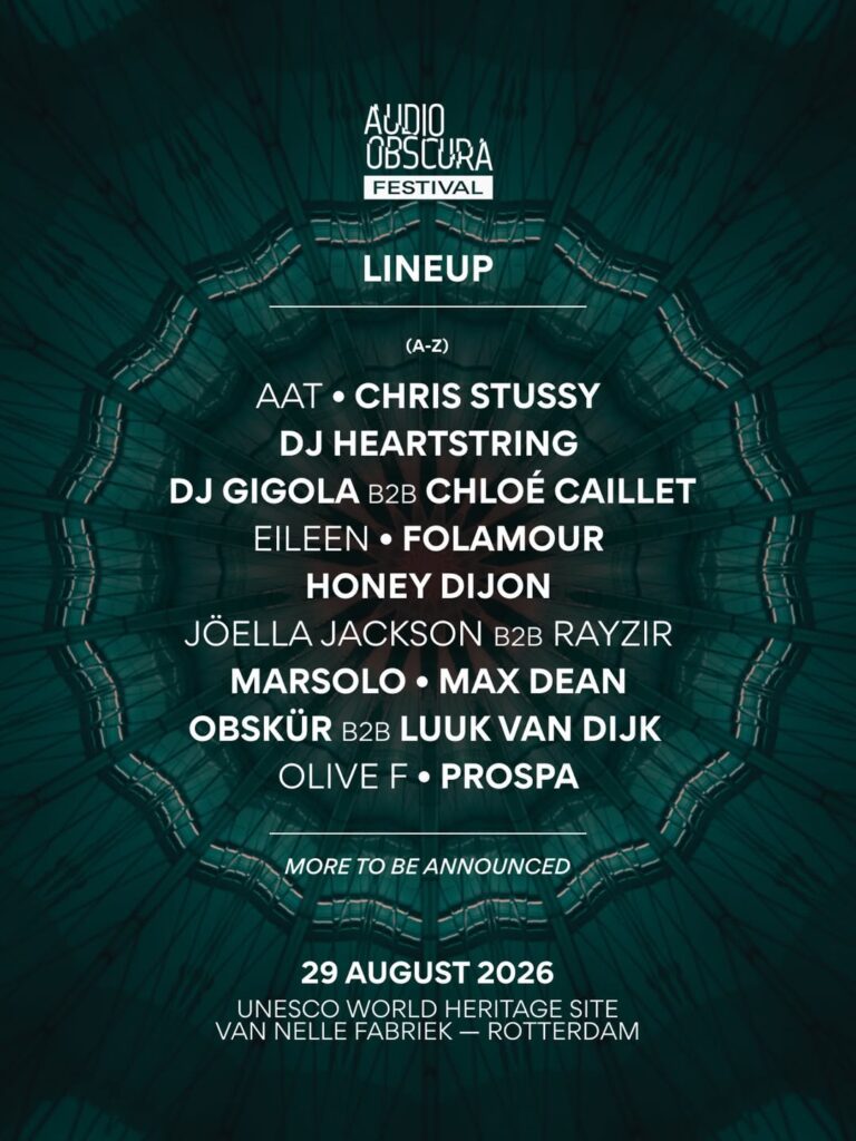 Audio Obscura Festival 2026 Poster