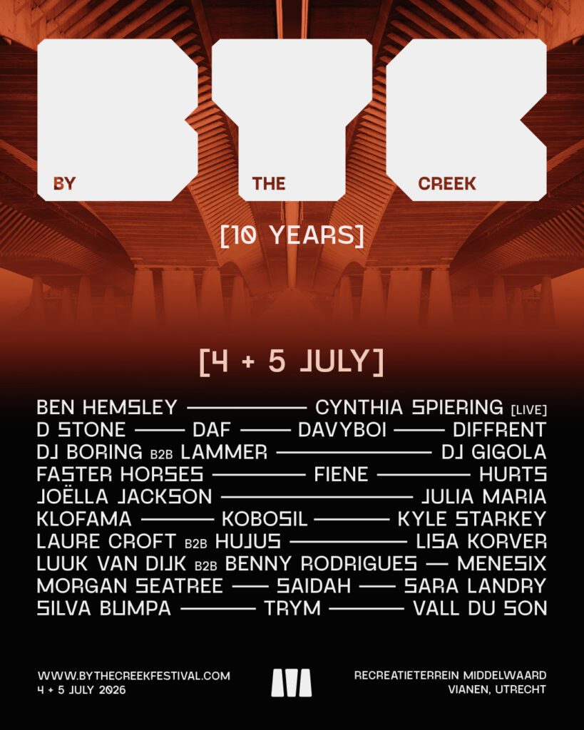 By the Creek Festival 2026 Poster