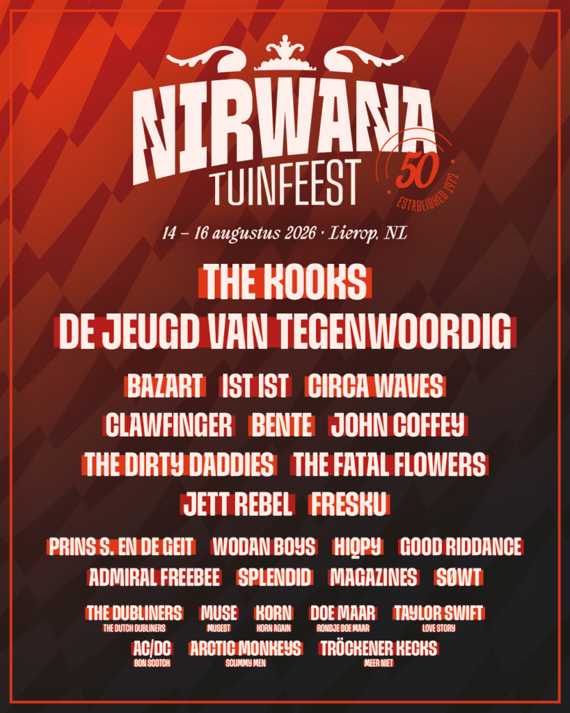 Nirwana Tuinfeest 2026 Poster
