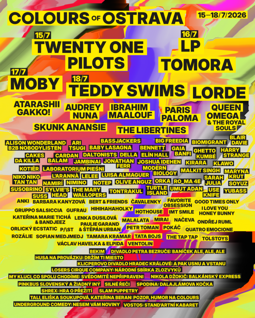 Colours of Ostrava 2026 Poster